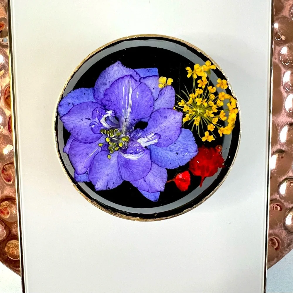 🪻Resin Flower Phone Grip